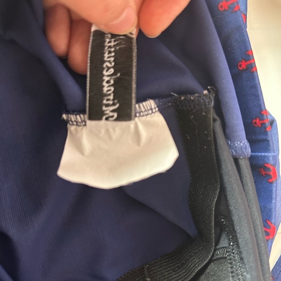 Miraclesuit One Piece Swimsuit Size 16-18? Anchor Nautical Beach Summer Slimming - Picture 5 of 8